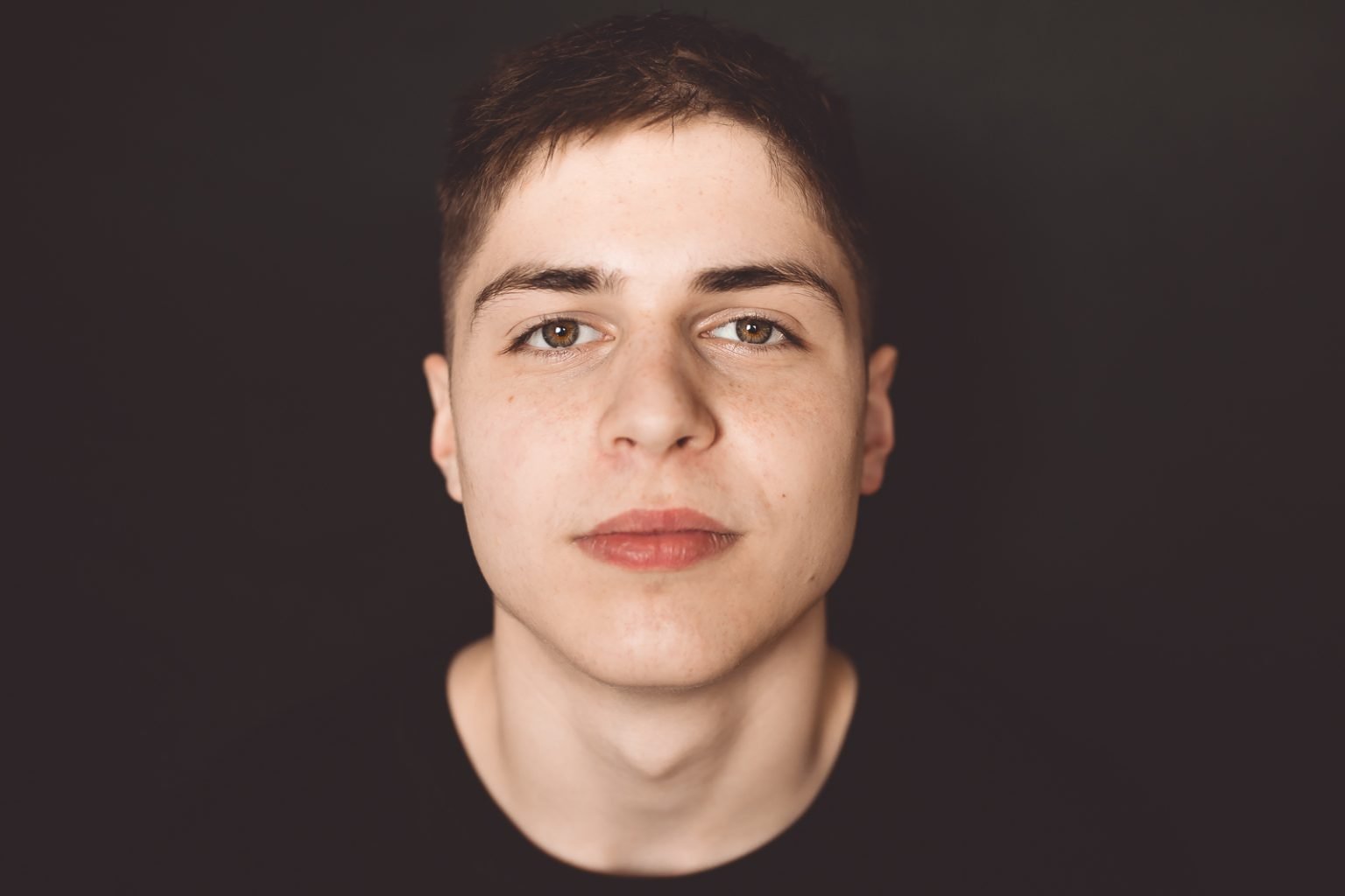 Portret jonge man